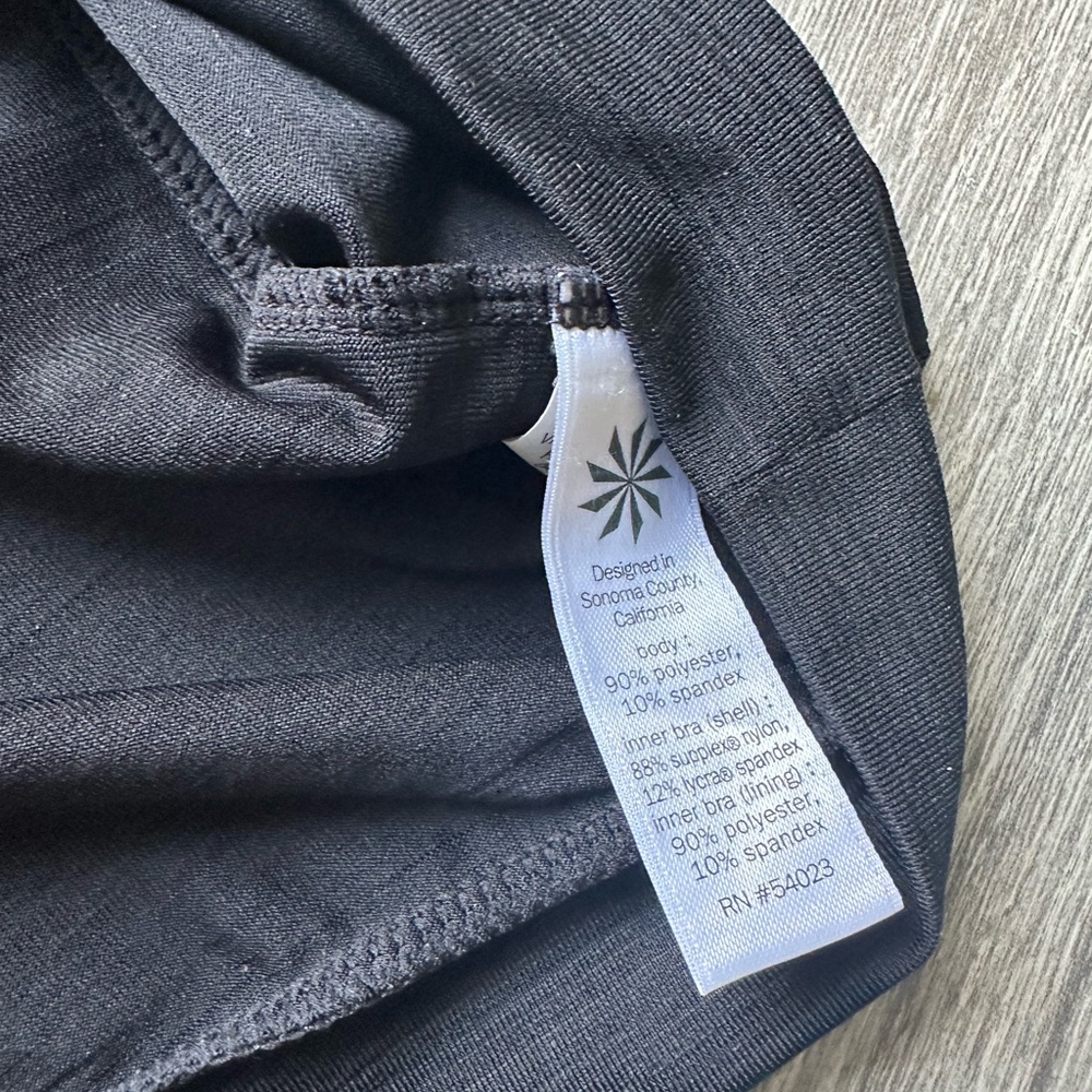 Athleta Black Strappy Tank Top - Picture 6 of 7